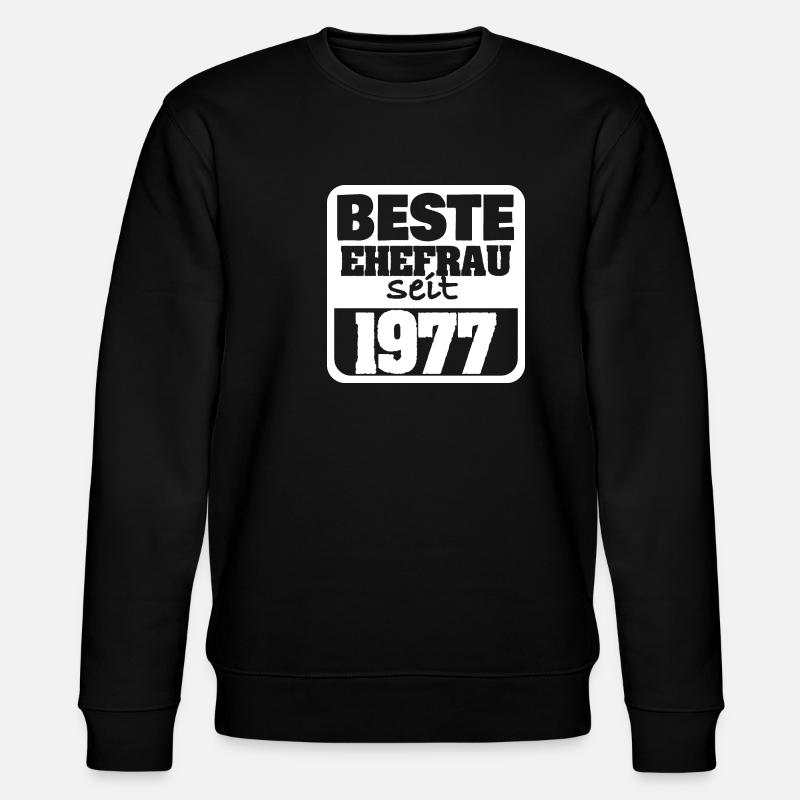 Femme 1977 - Sweat bio CHANGER Stanley/Stella Unisexe - noir