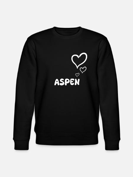 Aspen - Stanley/Stella CHANGER Unisex Organic Sweatshirt - black