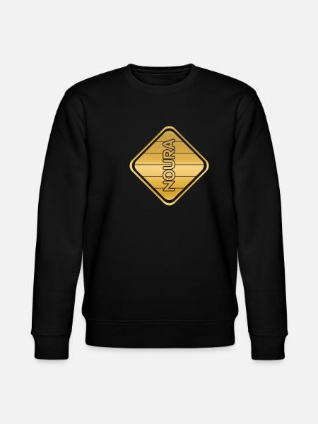 First name Noura - Stanley/Stella CHANGER Unisex Organic Sweatshirt - black