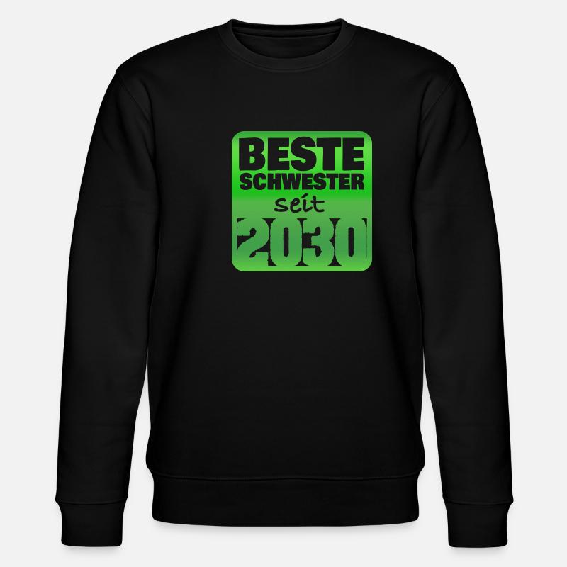 2030 - Stanley/Stella Unisex Bio-Sweatshirt CHANGER  - Schwarz