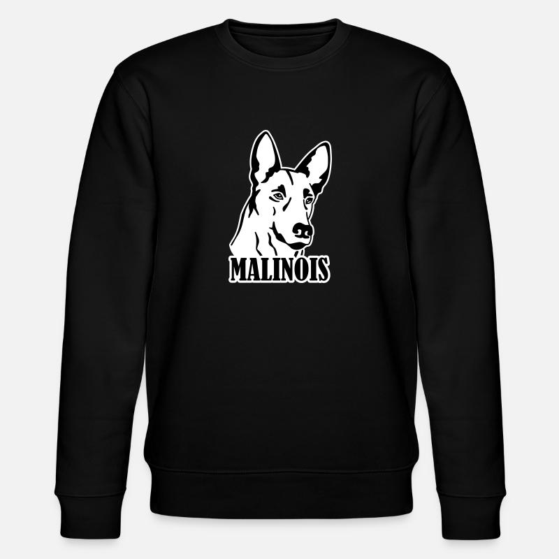 malinois - Sweat bio CHANGER Stanley/Stella Unisexe - noir