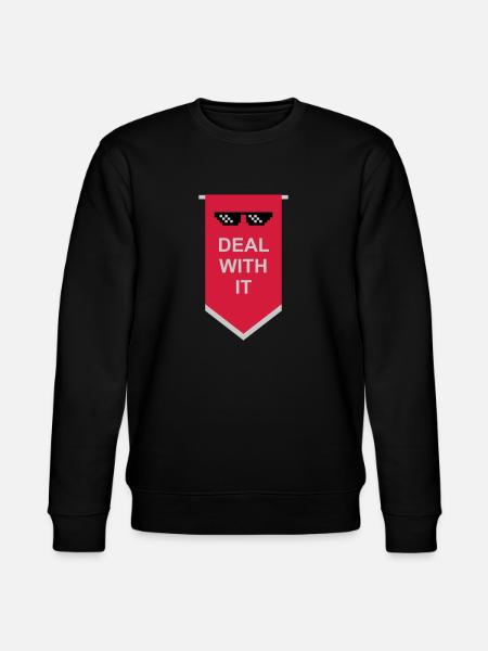 Flag Traitez-le - Sweat bio CHANGER Stanley/Stella Unisexe - noir