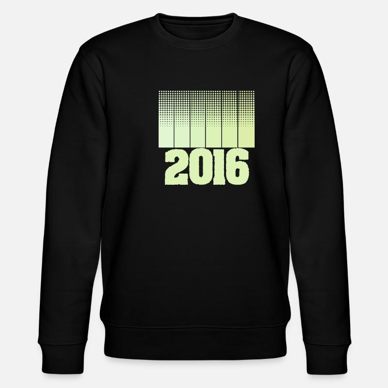 game in 2016 - Stanley/Stella CHANGER Unisex Organic Sweatshirt - black