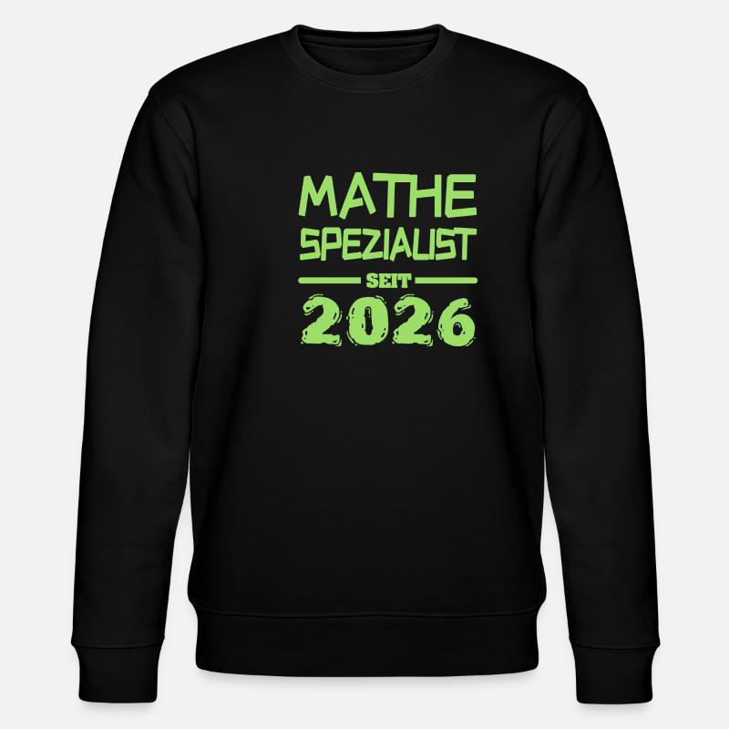Math Specialist 2026 - Stanley/Stella CHANGER Unisex Organic Sweatshirt - black