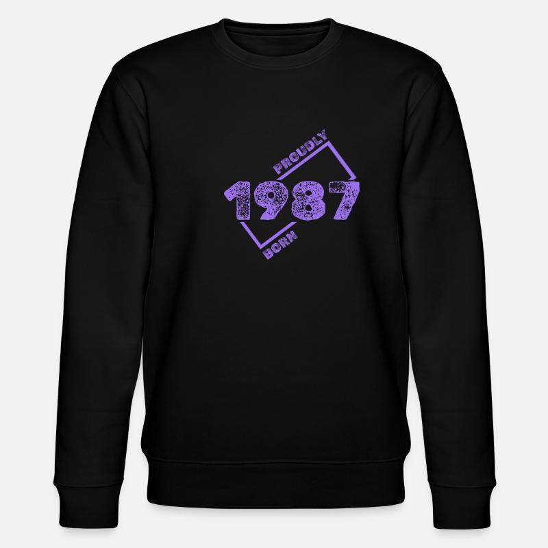 Gift idea 1987 - Stanley/Stella CHANGER Unisex Organic Sweatshirt - black