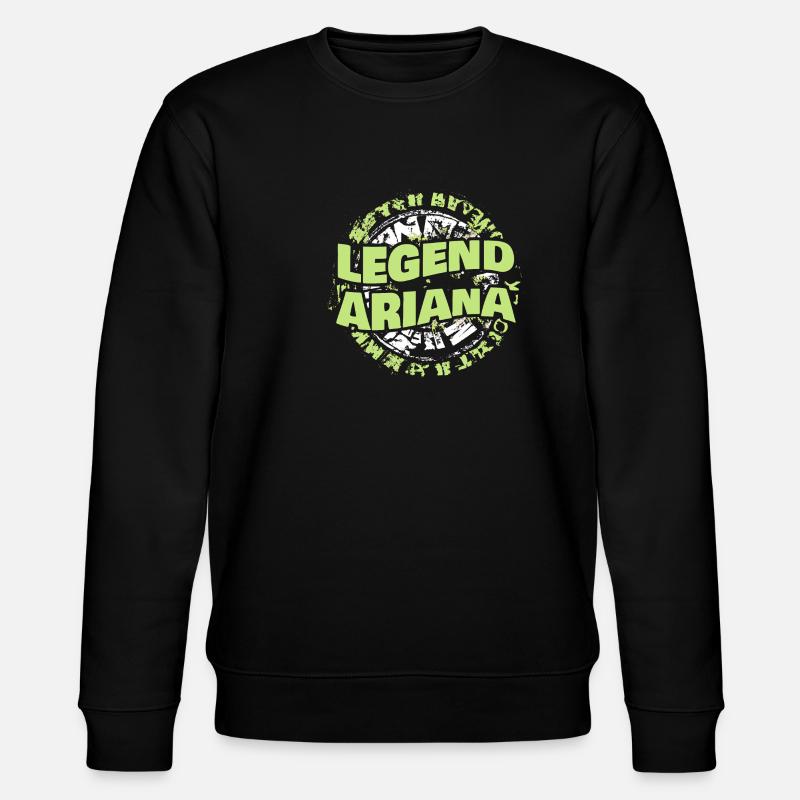 Ariana - Stanley/Stella Unisex Bio-Sweatshirt CHANGER  - Schwarz