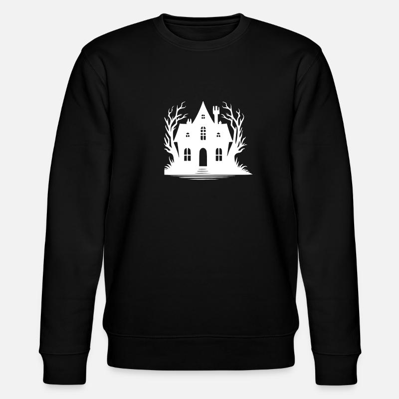 Étrange maison hantée d’Halloween - Sweat bio CHANGER Stanley/Stella Unisexe - noir
