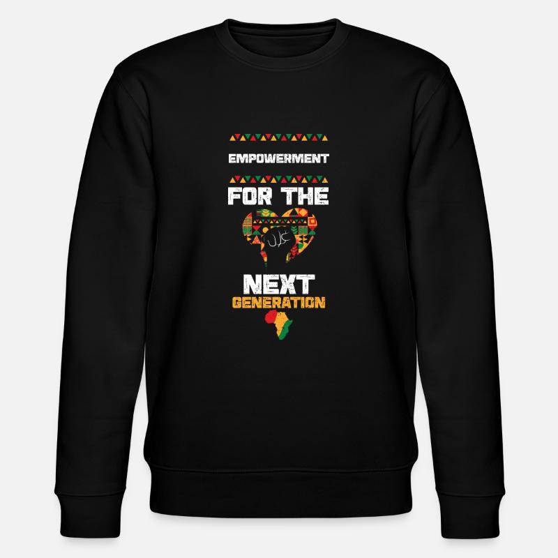 Autonomisation de la prochaine génération - Sweat bio CHANGER Stanley/Stella Unisexe - noir