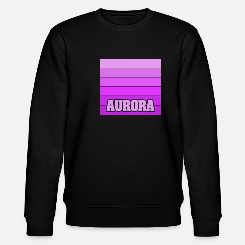 Maiden name Aurora - Stanley/Stella CHANGER Unisex Organic Sweatshirt - black