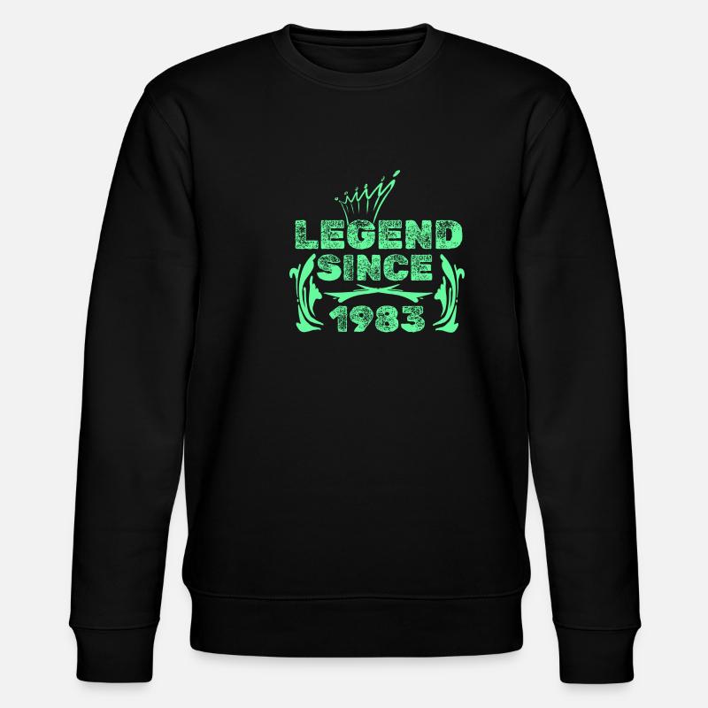 Légendes 1983 - Sweat bio CHANGER Stanley/Stella Unisexe - noir