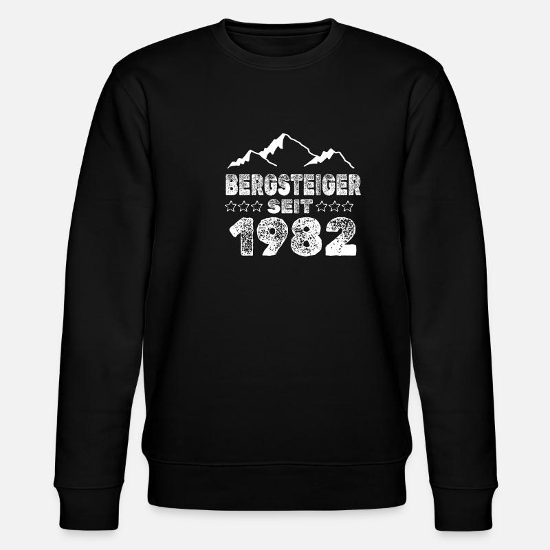 1982 - Stanley/Stella Unisex Bio-Sweatshirt CHANGER  - Schwarz
