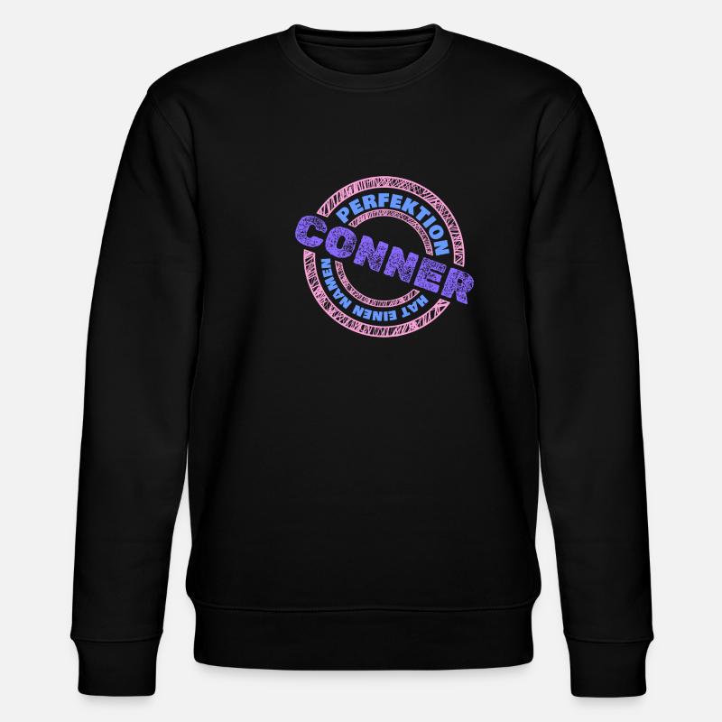 Conner as Conner - Stanley/Stella CHANGER Unisex Organic Sweatshirt - black