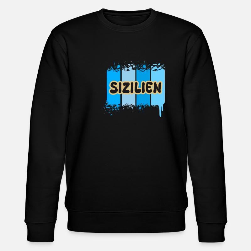 Sicile - Sweat bio CHANGER Stanley/Stella Unisexe - noir
