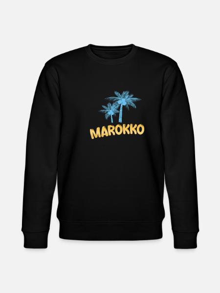 Morocco as Morocco - Stanley/Stella CHANGER Unisex Organic Sweatshirt - black