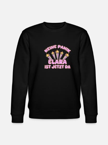 Woman's name - Stanley/Stella CHANGER Unisex Organic Sweatshirt - black