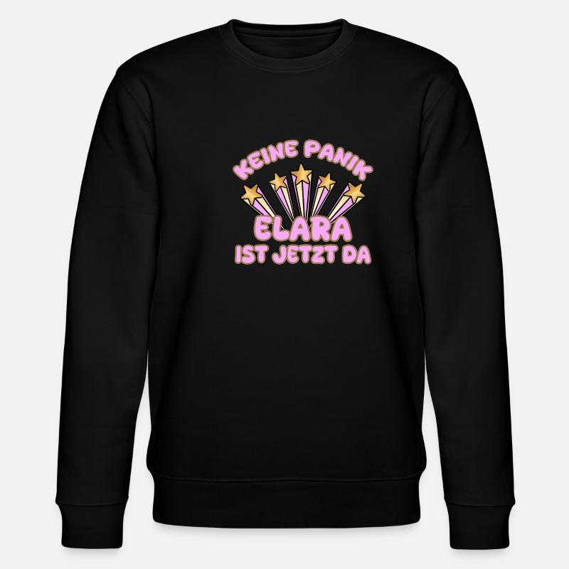 Frauenname - Stanley/Stella Unisex Bio-Sweatshirt CHANGER  - Schwarz
