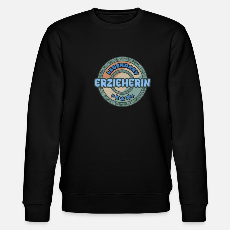 Governess - Stanley/Stella CHANGER Unisex Organic Sweatshirt - black