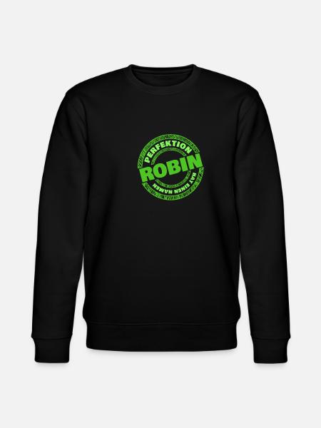 Robin Robin - Stanley/Stella CHANGER Unisex Organic Sweatshirt - black
