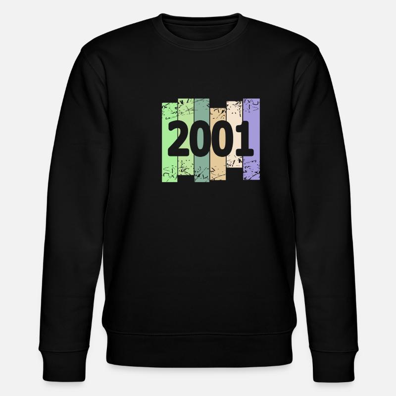 2001 - Stanley/Stella Unisex Bio-Sweatshirt CHANGER  - Schwarz