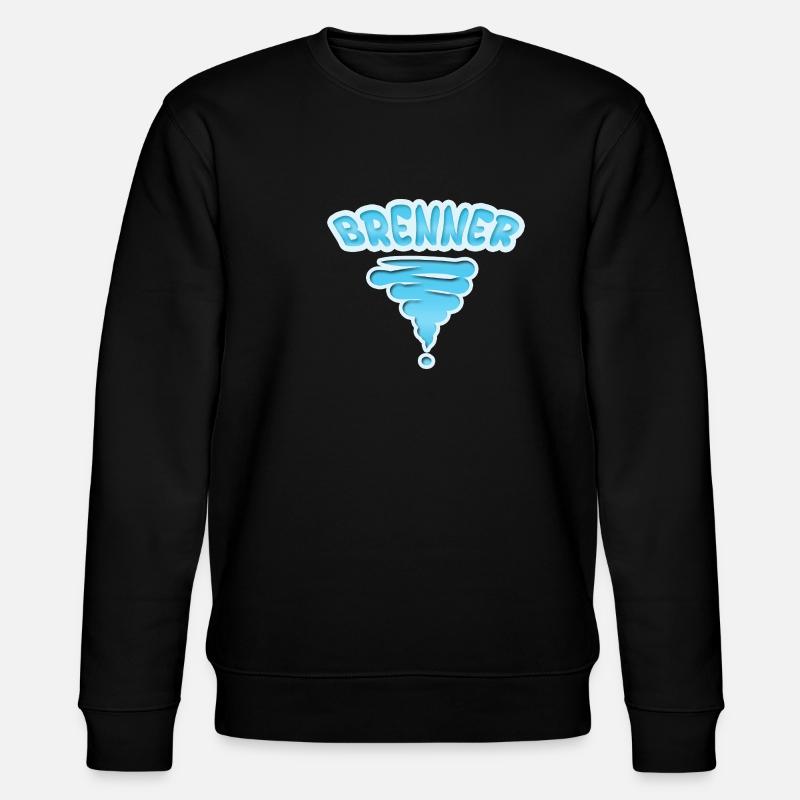 Gift for Brenner - Stanley/Stella CHANGER Unisex Organic Sweatshirt - black