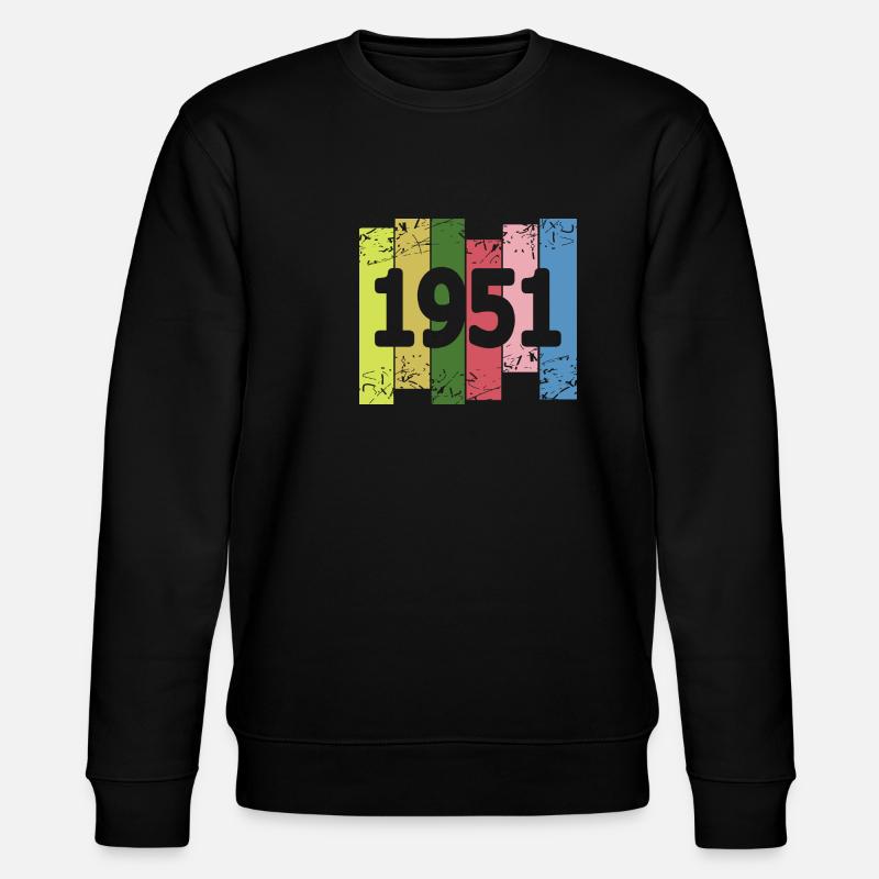 1951 - Stanley/Stella Unisex Bio-Sweatshirt CHANGER  - Schwarz