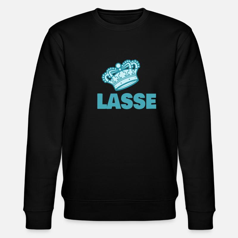 Lasse - Stanley/Stella Unisex Bio-Sweatshirt CHANGER  - Schwarz