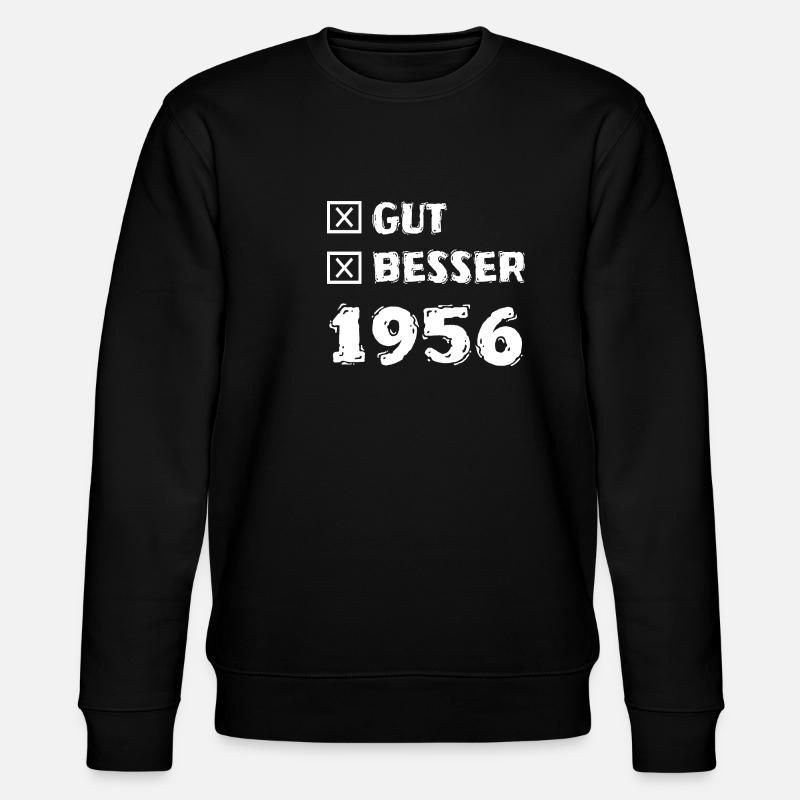 1956 - Stanley/Stella Unisex Bio-Sweatshirt CHANGER  - Schwarz