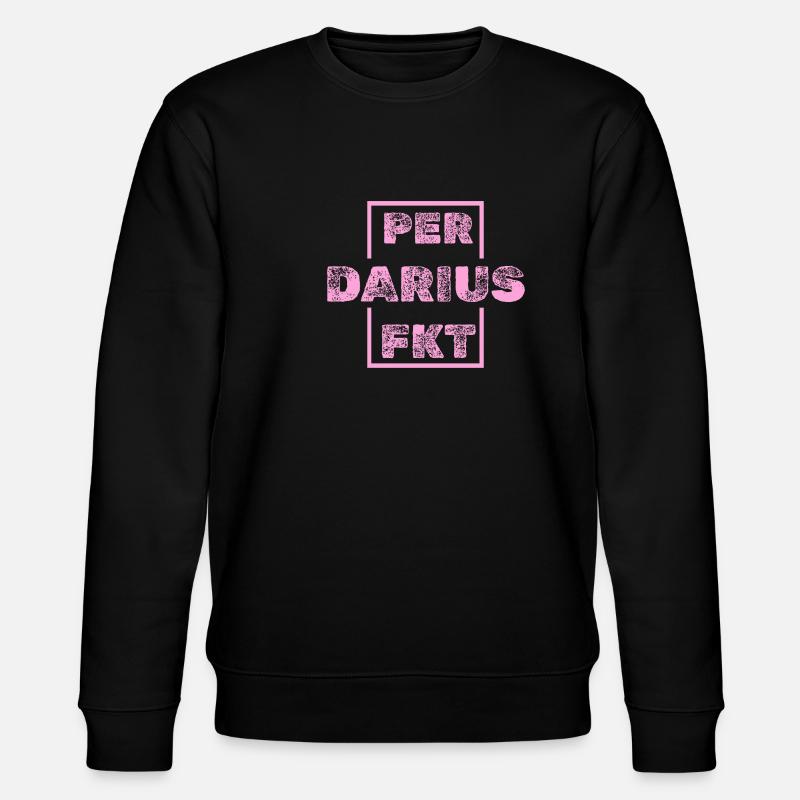 Darius Darius - Stanley/Stella CHANGER Unisex Organic Sweatshirt - black