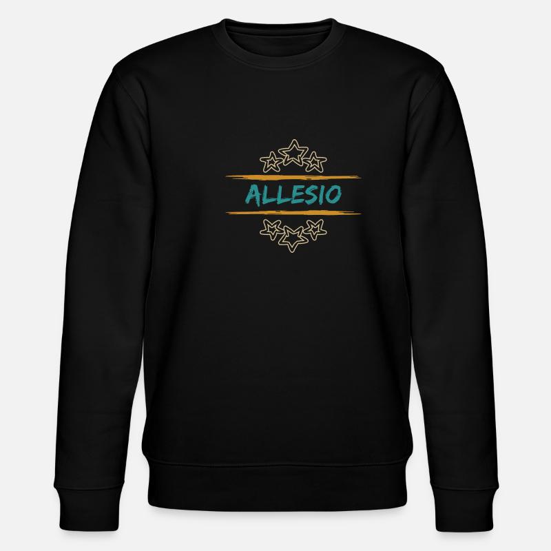 Allesio Allesio - Stanley/Stella Unisex Bio-Sweatshirt CHANGER  - Schwarz