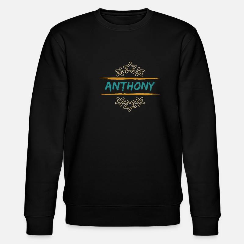 Anthony Anthony - Stanley/Stella Unisex Bio-Sweatshirt CHANGER  - Schwarz