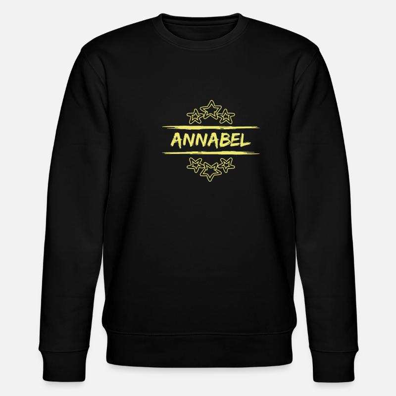 Annabel Annabel - Stanley/Stella Unisex Bio-Sweatshirt CHANGER  - Schwarz