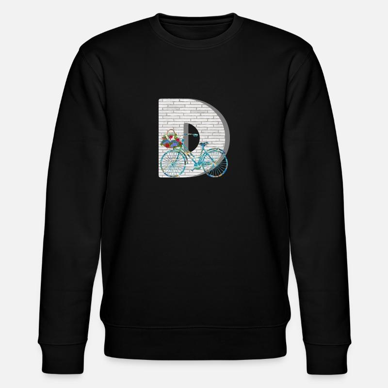 bicycle e 100 d - Stanley/Stella CHANGER Unisex Organic Sweatshirt - black