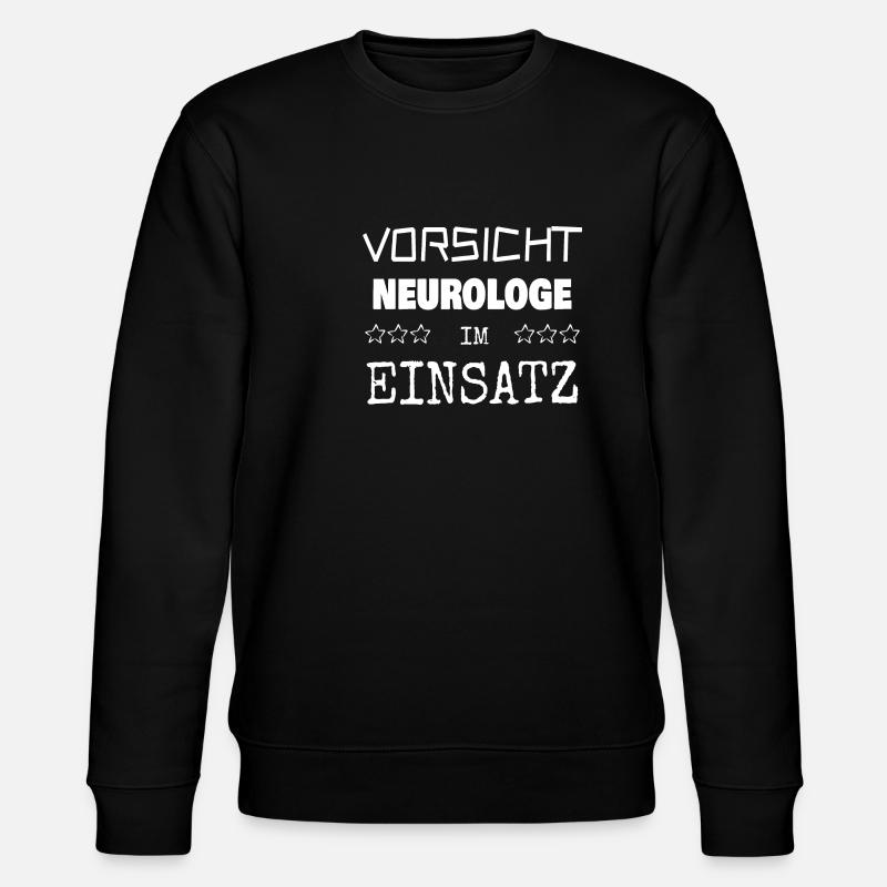 Appointment as a neurologist - Stanley/Stella CHANGER Unisex Organic Sweatshirt - black