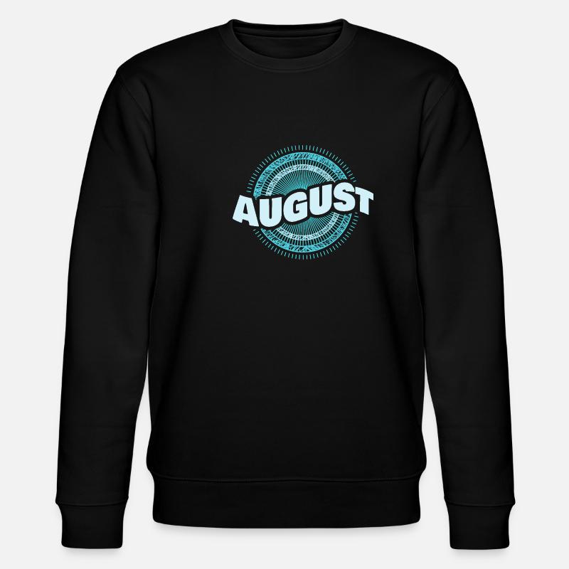 August - Stanley/Stella CHANGER Unisex Organic Sweatshirt - black
