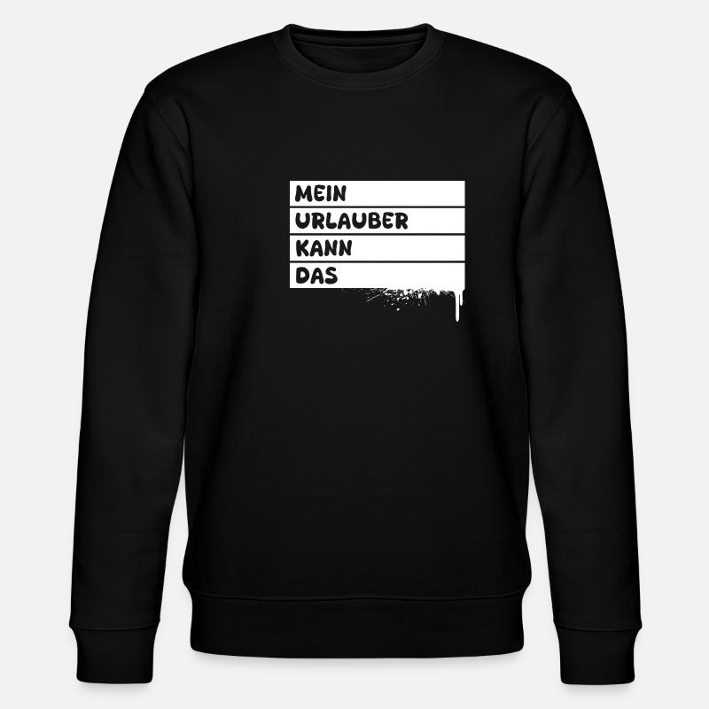 Vacancier - Sweat bio CHANGER Stanley/Stella Unisexe - noir