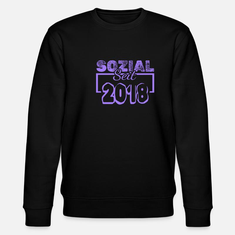 depuis 2018 - Sweat bio CHANGER Stanley/Stella Unisexe - noir