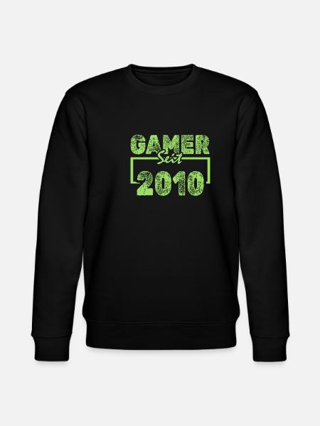 Gamer 2010 - Stanley/Stella CHANGER Unisex Organic Sweatshirt - black