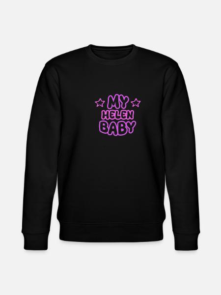 Helen as a first name - Stanley/Stella CHANGER Unisex Organic Sweatshirt - black