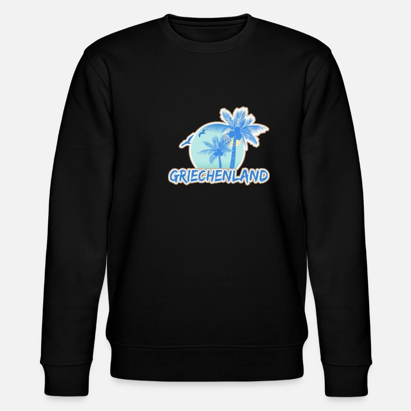 Vacances Grèce - Sweat bio CHANGER Stanley/Stella Unisexe - noir