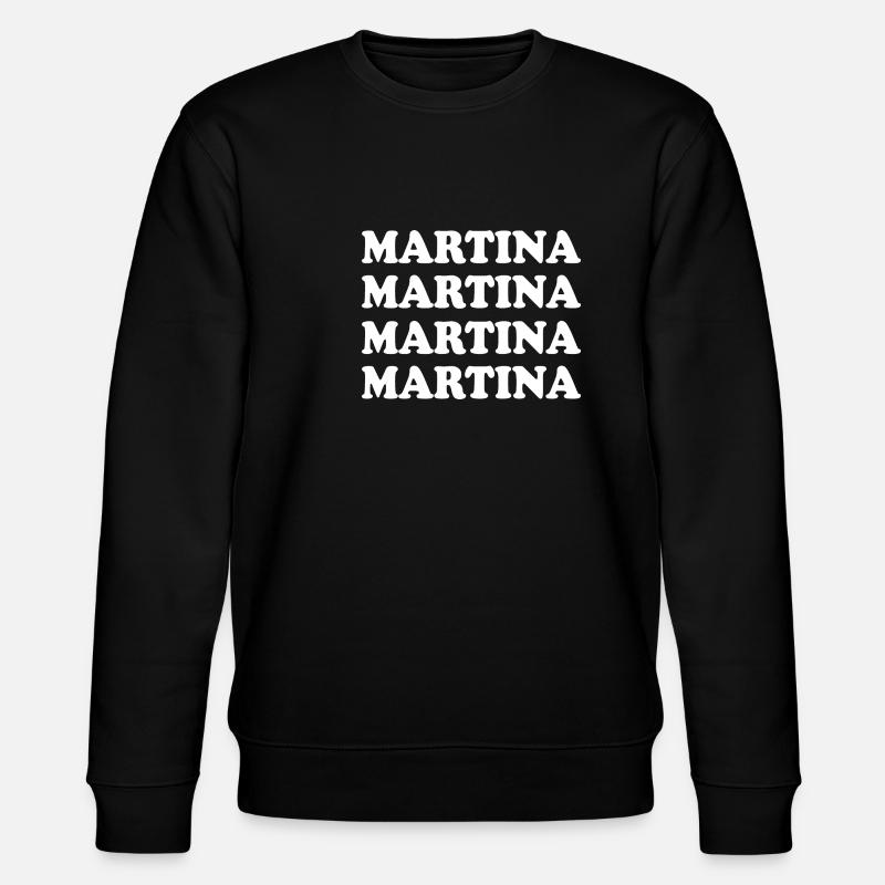 Nom Martina - Sweat bio CHANGER Stanley/Stella Unisexe - noir