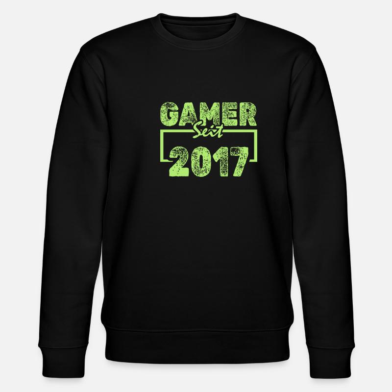 2017 - Stanley/Stella Unisex Bio-Sweatshirt CHANGER  - Schwarz