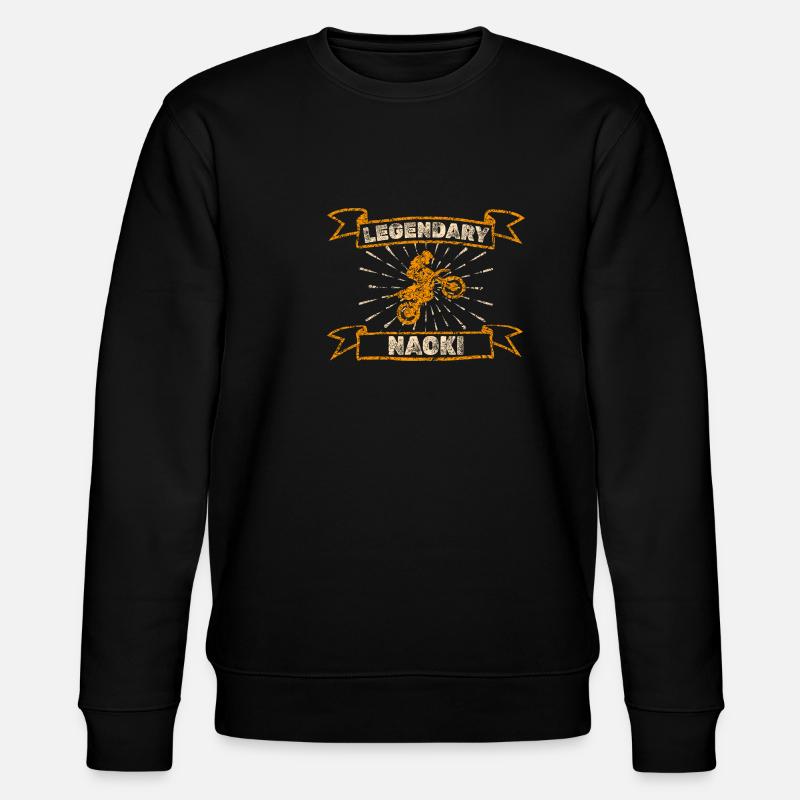 Motorcycle Naoki - Stanley/Stella CHANGER Unisex Organic Sweatshirt - black