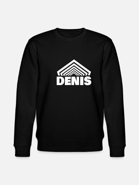 First name Denis - Stanley/Stella CHANGER Unisex Organic Sweatshirt - black