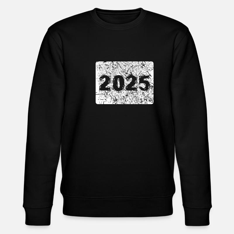 Jahr 2025 - Stanley/Stella Unisex Bio-Sweatshirt CHANGER  - Schwarz