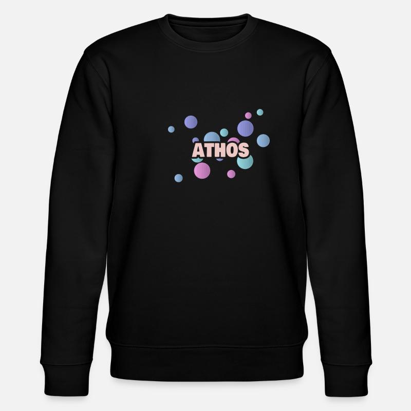 Athos Athos - Stanley/Stella Unisex Bio-Sweatshirt CHANGER  - Schwarz