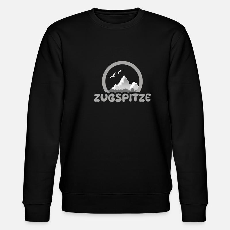 Zugspitze - Stanley/Stella Unisex Bio-Sweatshirt CHANGER  - Schwarz