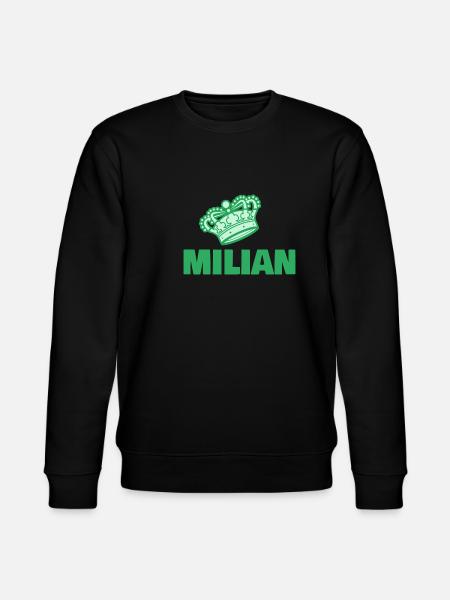 First name Milian - Stanley/Stella CHANGER Unisex Organic Sweatshirt - black
