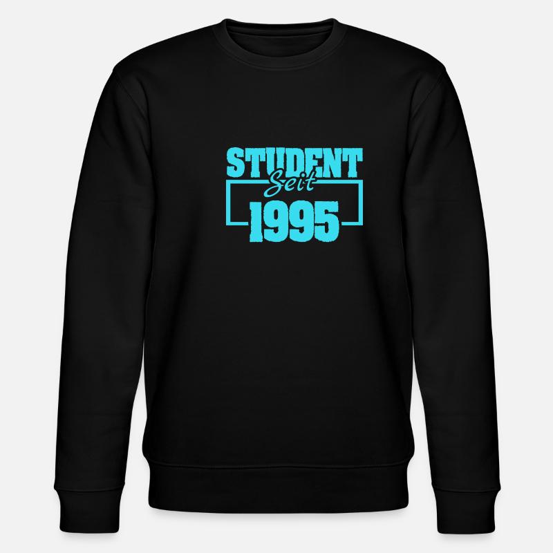 seit 1995 - Stanley/Stella Unisex Bio-Sweatshirt CHANGER  - Schwarz