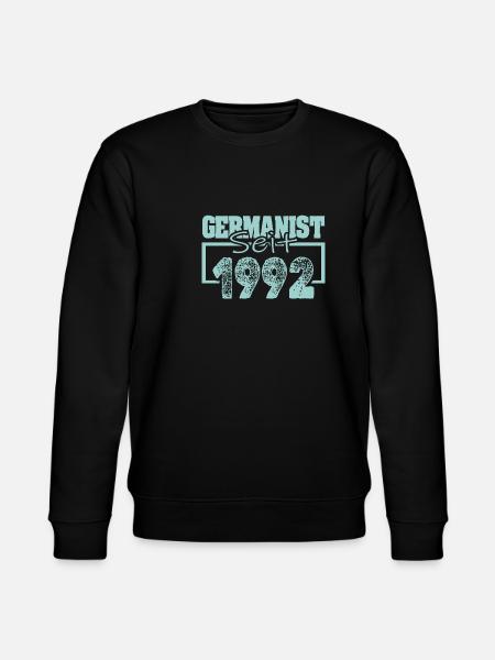 German studies scholar 1992 - Stanley/Stella CHANGER Unisex Organic Sweatshirt - black