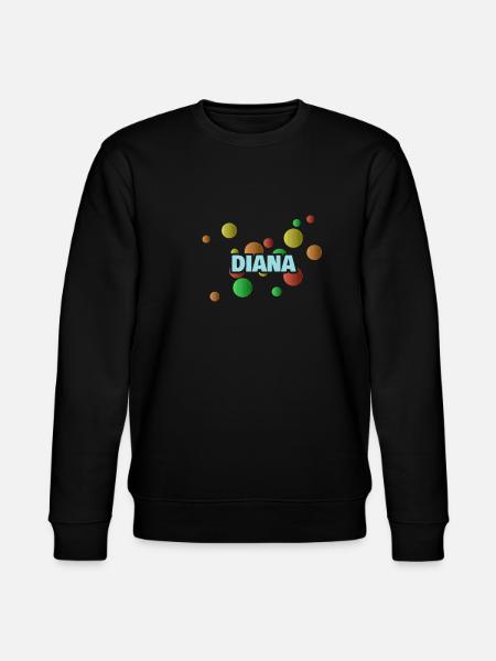 Diana Diana - Stanley/Stella CHANGER Unisex Organic Sweatshirt - black